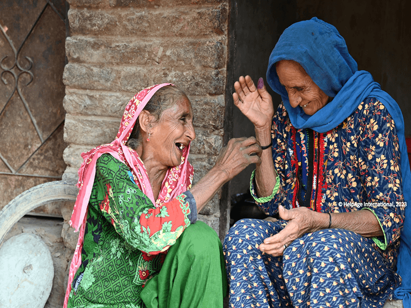 Healthcare needs of older people in humanitarian settings